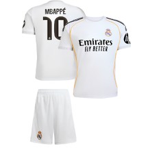 Andream Real Madri'd Mbappe 2026 Yeni Sezon Futbol Çocuk Forması 2'li Set Forma + Short