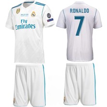 Andream 2017 Sezon Kiev Ronaldo Real Madri'd Futbol Çocuk Forması 2'li Set Forma+ Short