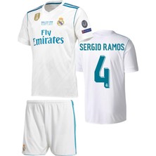 Andream 2017 Kiev Sergio Ramos Real Madri'd Futbol Çocuk Forması 2'li Set Forma +Çorap