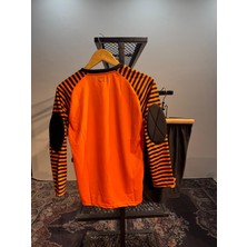 Andream Mbappe 2025 Sezon Real Madri'd Turuncu Futbol Çocuk Forması 2'li Set Forma + Short