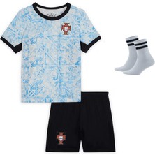 Andream Portekiz Kamujlaf Desenli Ronaldo Milli Takımın Forması 7 Numara 3'lü Set Çorap Hediyeli