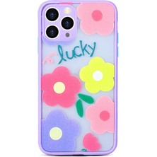 Zore iPhone 12 Pro Max Kılıf Vlmt Fily Kapak-Lila