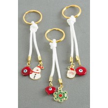 Marsilyan 2026 Yılbaşı Camlı Ipli Anahtarlık