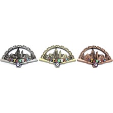 Eco Port Istanbul Temalı Metal Magnet ALK3333