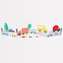 Meri Meri - Araçlar Tebrik Kartı