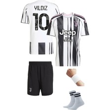 Andream Juventus 2025/26 Yeni Sezon Kenan Yıldız Iç Saha Çocuk Forması (Yeni) 4'lü Set