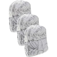 Eynel Ipli Büyük Çamaşır Yıkama Filesi, Kirli Temiz Elbise Kıyafet Torbası Asker Üniversite Yurt (2