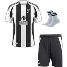 Andream Juventus  Kenan Yıldız Futbol Çocuk Forması 2024/25SEZON 3'lü Set Çorap Hediyeli