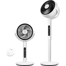 Levoit 20DB Ayaklı Fan, Sessiz, Sensörlü ve Uzaktan Kumandalı, Salınımlı, Saatte 2465 Metreküp Hava