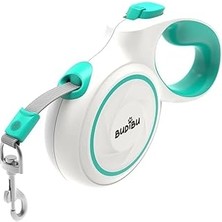 Budibu Makaralı 5 Metre Geri Çekilebilen Kedi Köpek Gezdirme Tasması S/m 25 kg (M)