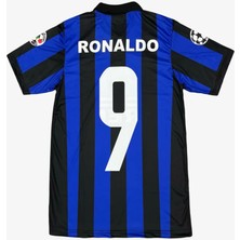 Andream Ronnald'o 9 Numara Nazario Retro Futbol Çocuk Forması 2'li Set Forma + Short