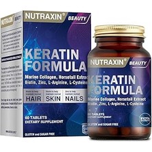 Nutraxin Beauty Keratin Formula 60 Tablet Takviye Edici Gıda