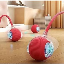 Busstier Kedi Oyuncağı, Yuvarlanan Interaktif Top, Hareketli Kuyruk, USB Şarjlı, Le
