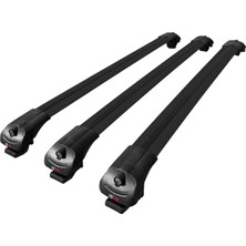 Acpar Nissan NP300 (D23) 2015-2021 Arası ile Uyumlu Ace-1 Ara Atkı Tavan Barı Siyah 3 Adet