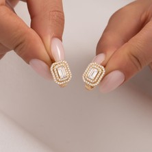 Hakan Mücevherat Baget Küpe 14 Ayar Altın