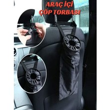 Ankaflex Otomobil Arka Koltuk Çöp Torbası Araç Saklama Kabı Sızdırmaz Çöp Kovası