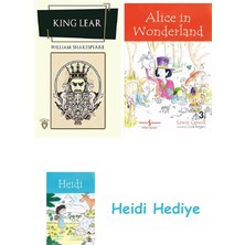 Bloomsbury King Lear + Alice In Wonderland + Heidi
