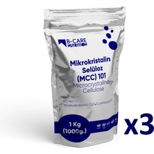 B-Care Nutrition Mikrokristalin Selüloz (Mcc) 101 (Microcrystalline Cellulose) Toz Hammadde
