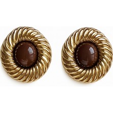 Venüs Design Çelik Agta Küpe