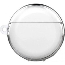 Mi7a Freebuds 3 Uyumlu Şeffaf Silikon Kılıf 360 Koruma