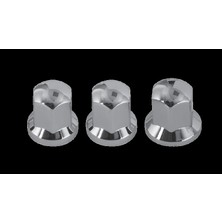 Universal 33 Bijon Kapağı Uzun Krom Kaplama 20 Adet