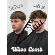 Yurish Mucizevi Tarak Dalga ve Hacim Veren French Crop Düz Saç Şekillendirme Tarağı