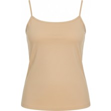 Tutku Kadın Pamuklu İp Askılı Ribanalı Atlet 6'lı Paket