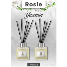 2 Adet Yasemin Rosie Çubuklu Oda Kokusu 100 ml