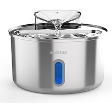 Haustier WF009L-W Pencereli Kedi Su Sebili,kedi Su Çeşmesi, Su Pınarı 3.5lt Geniş Hazne, S