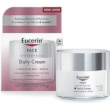 Eucerin Q10 Kırışıklık Önleyici Yüz Kremi, Hassas Ciltler Için Kokusuz Yüz Kremi, 1,7 Oz Kavanoz