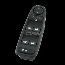 Universal Cam Kaldırma Anahtarı Peugeot C4 Pıcasso 08-13 Sol Dörtlü