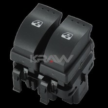 Universal Cam Kaldırma Anahtarı Renault Vıvaro Sol Çiftli Megane Iı Otantik - Laguna Iı - Trafıc Sol