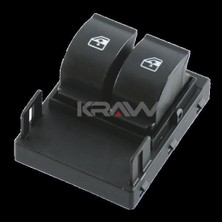 Universal Cam Kaldırma Anahtarı Fıat Doblo Iıı - Fıorıno Sol Çiftli - Çerçevesiz Combo