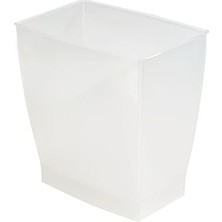 Idesign 64720EU Spa Rechteckiger Mülleimer, 11 Liter, Mattiert