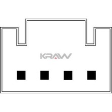 Universal Cam Kaldırma Anahtarı Skoda Octavıa Iı - Yetı Sol Arka - Tekli