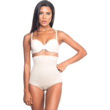 Marsilyan Ten Mı Emay 2079 Yüksek Bel Desenli Double Slip Korse