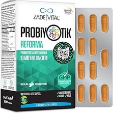 Zade Vital Probiyotik Reforma Probityotik Içeren Takviye Edici Gıda 30 (1 x 30 Adet)