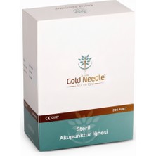 Ahsen Sağlık Hacamat Kupası Gold Needle Steril Akupunktur Iğnesi - 200 Adet