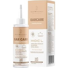 Kahu Naturals Kulak Temizleme Solüsyonu, Kir Kaşıntı Koku Önleyici, Kedi ve Köpek, 75 ml