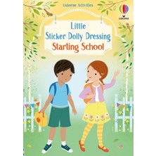 Usborne Little Sticker Dolly Dressing Starting School