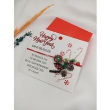 Empressco Yılbaşı Şansı Bileklik Seti Hediye Paketi, Kırmızı Renkli, Sevgiyi Paylaş!