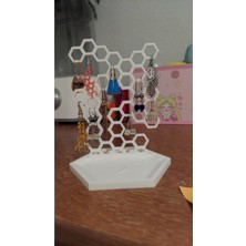 Aycer Bal Peteği Küpe Standı, Yüzük Standı, Takı Organizer