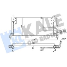 Kale 382525 Klima Radyatörü Kondansatörü Opel Combob-Corsa B-Tıgra 1.2 1.4 1.7d 93-01 97-02 Kurutucusuz B Razıng Al-Al 631X368X20 1850032-52484309-90486844-90508124 388800 1618015-1618045-1618071-1618