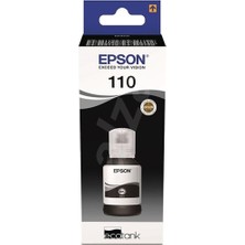 Epson 110 Black Siyah Şişe Mürekkep C13T03P14A