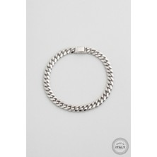 So CHIC Apollo İtalyan Gümüş Erkek Zincir Bileklik