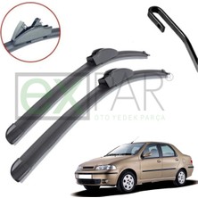 Fiat Albea Ön Cam Silecek Süpürgesi Takımı 2002 - 2005 Model Albea Ön Silecek Sağ Sol