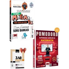 Pomodoro Sıfırdan Zirveye Matematik Canlı Ders Kitabı- Tüm Adaylar Için Taktiklerle Temel Matematik