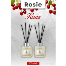 2 Adet Kiraz Rosie Çubuklu Oda Kokusu 100 ml
