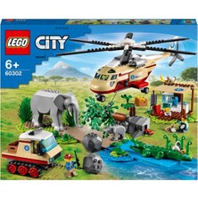 Marka Lego® City Vahşi Hayvan Kurtarma Operasyonu 60302