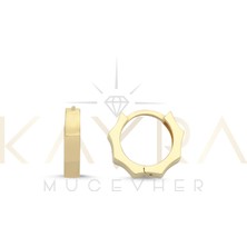 Kayra Mücevher Altın Halka Küpe AHK106